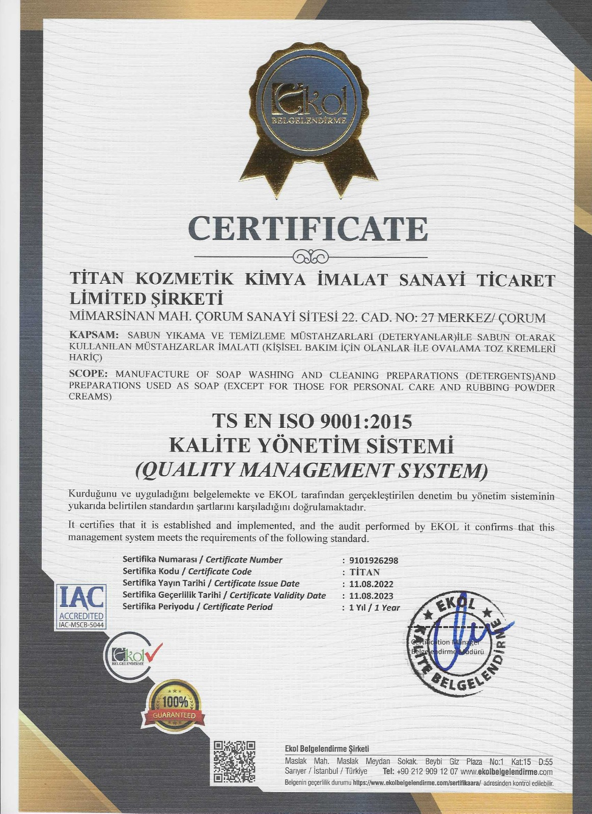 ISO 9001