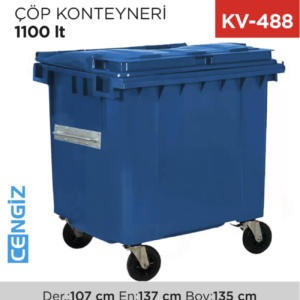 ÇÖP KONTEYNERİ 1100 LT